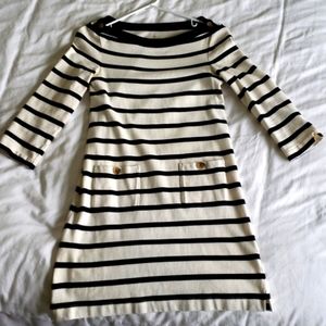 kate spade new york Iconic Striped Cotton Shift Dress